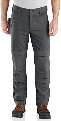 Carhartt Men's Rugged Flex Steel Multi Pocket Pant, Shadow, 30W x